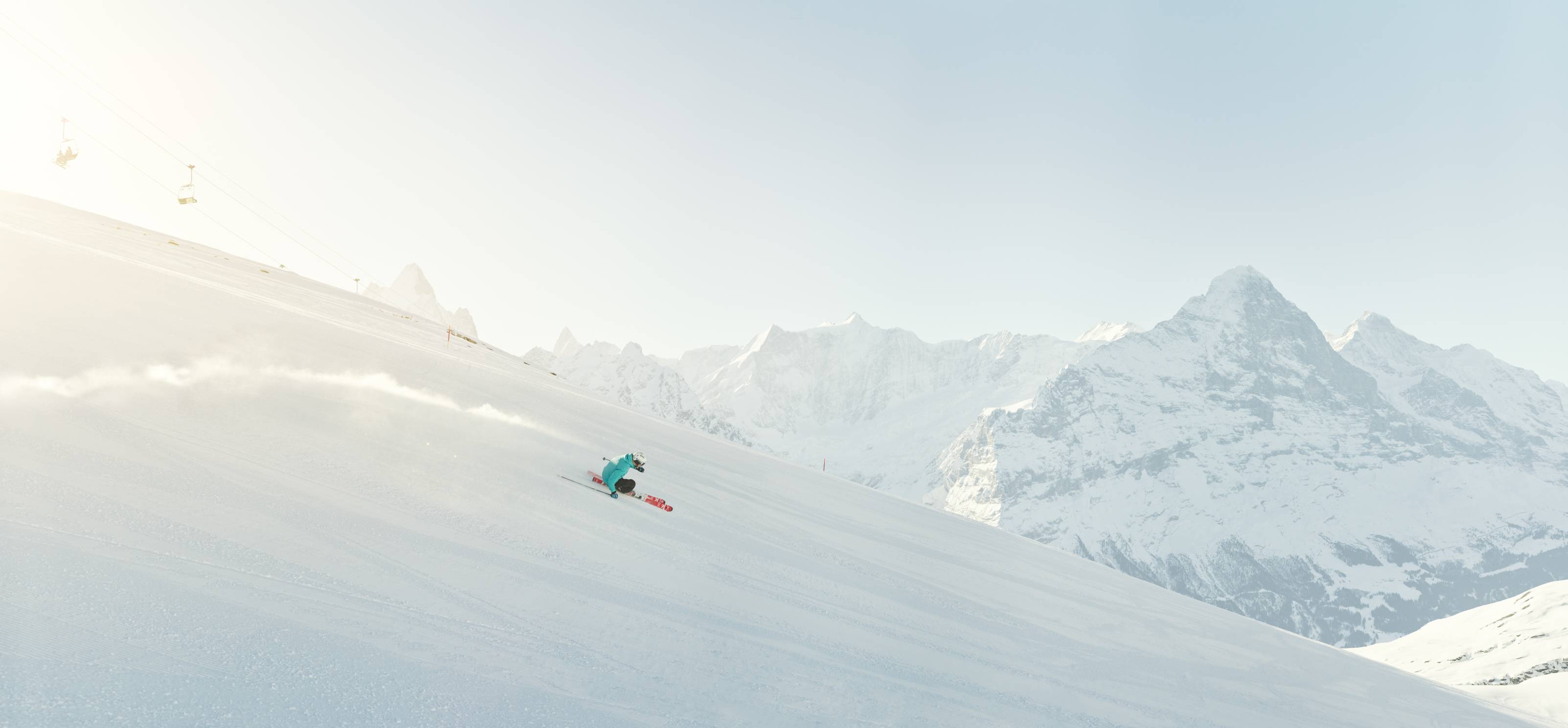 Skifahren Grindelwald First