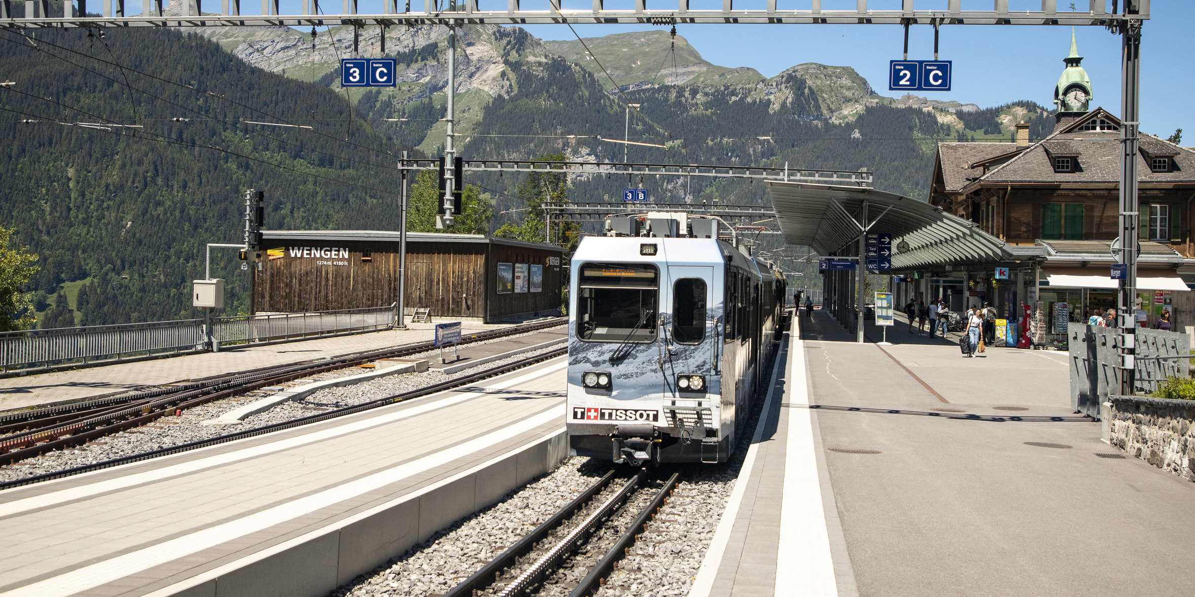 Bahnhof Wengen NEU