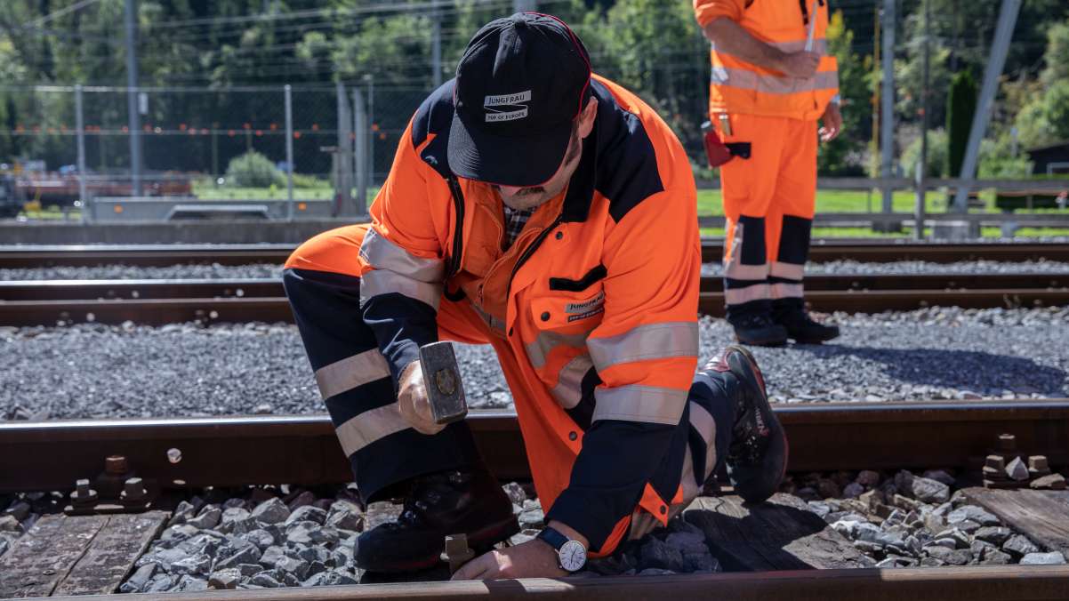 Gleisbauer Jungfraubahnen