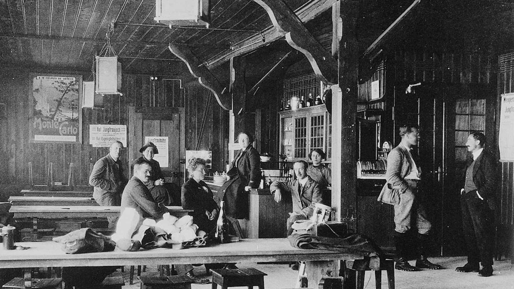 Bau der Jungfraubahn21