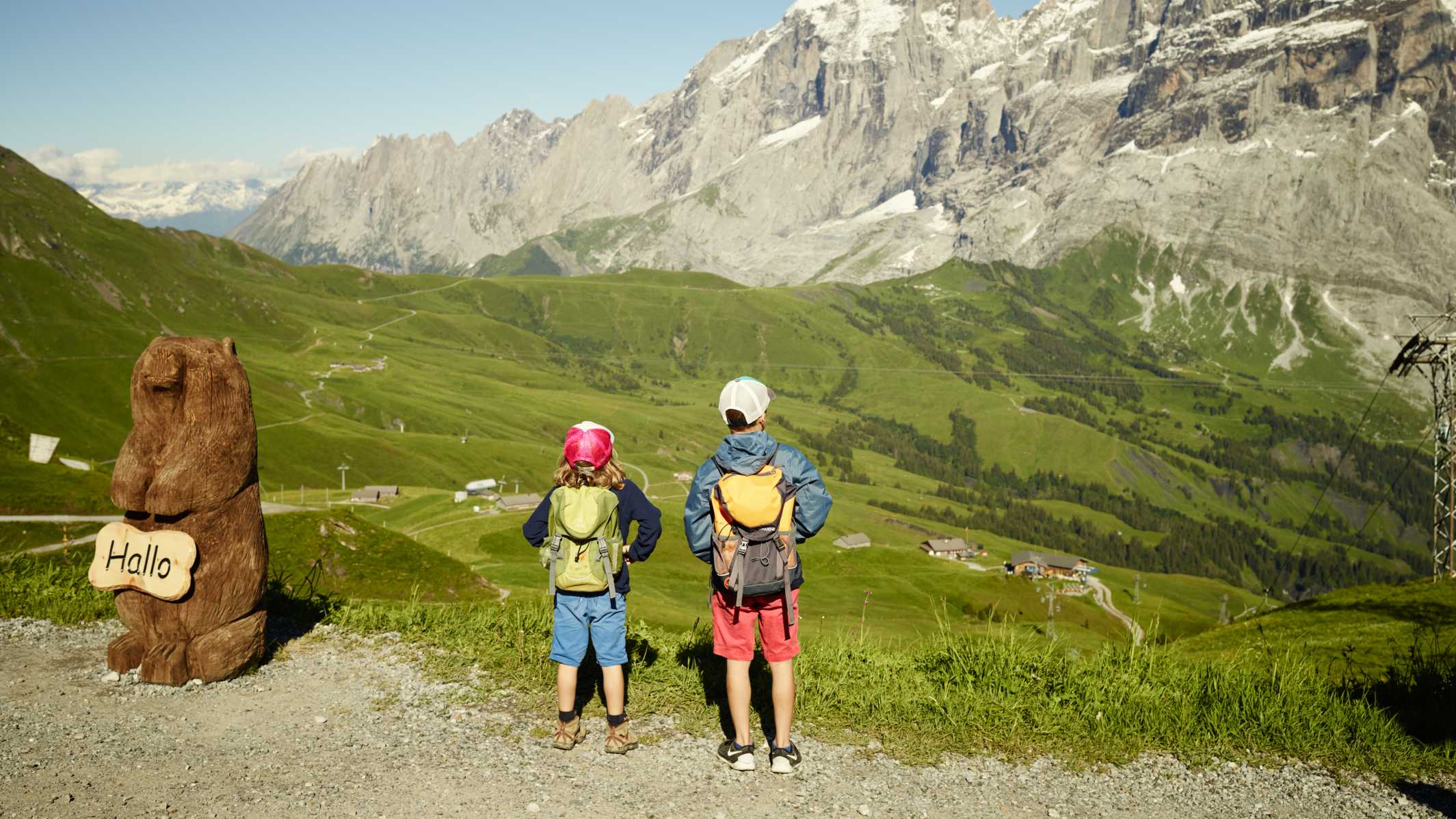 Grindelwald First Murmeltier Lehrpfad Kinder