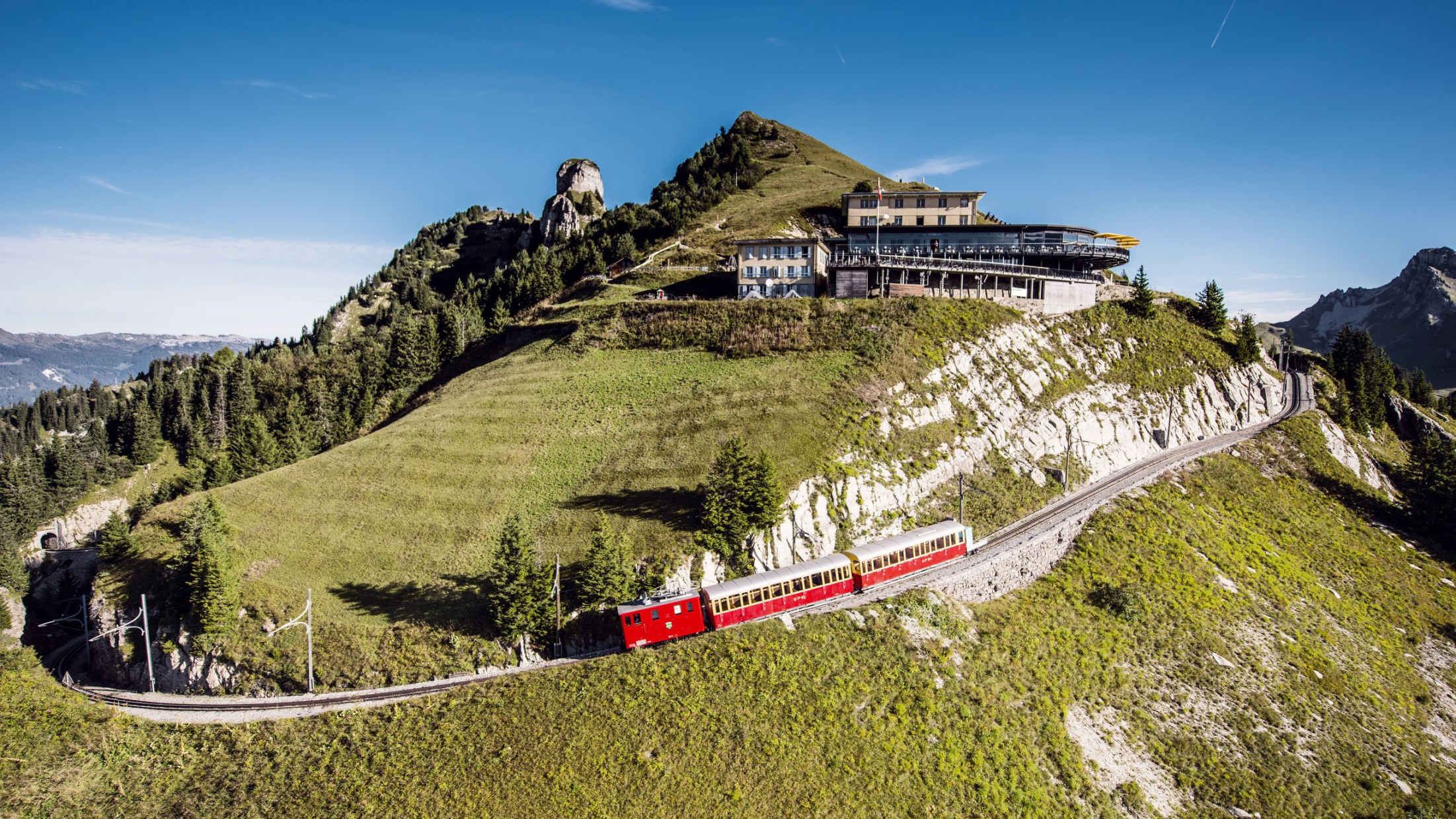 Schynige platte bahn hotel und daube kl