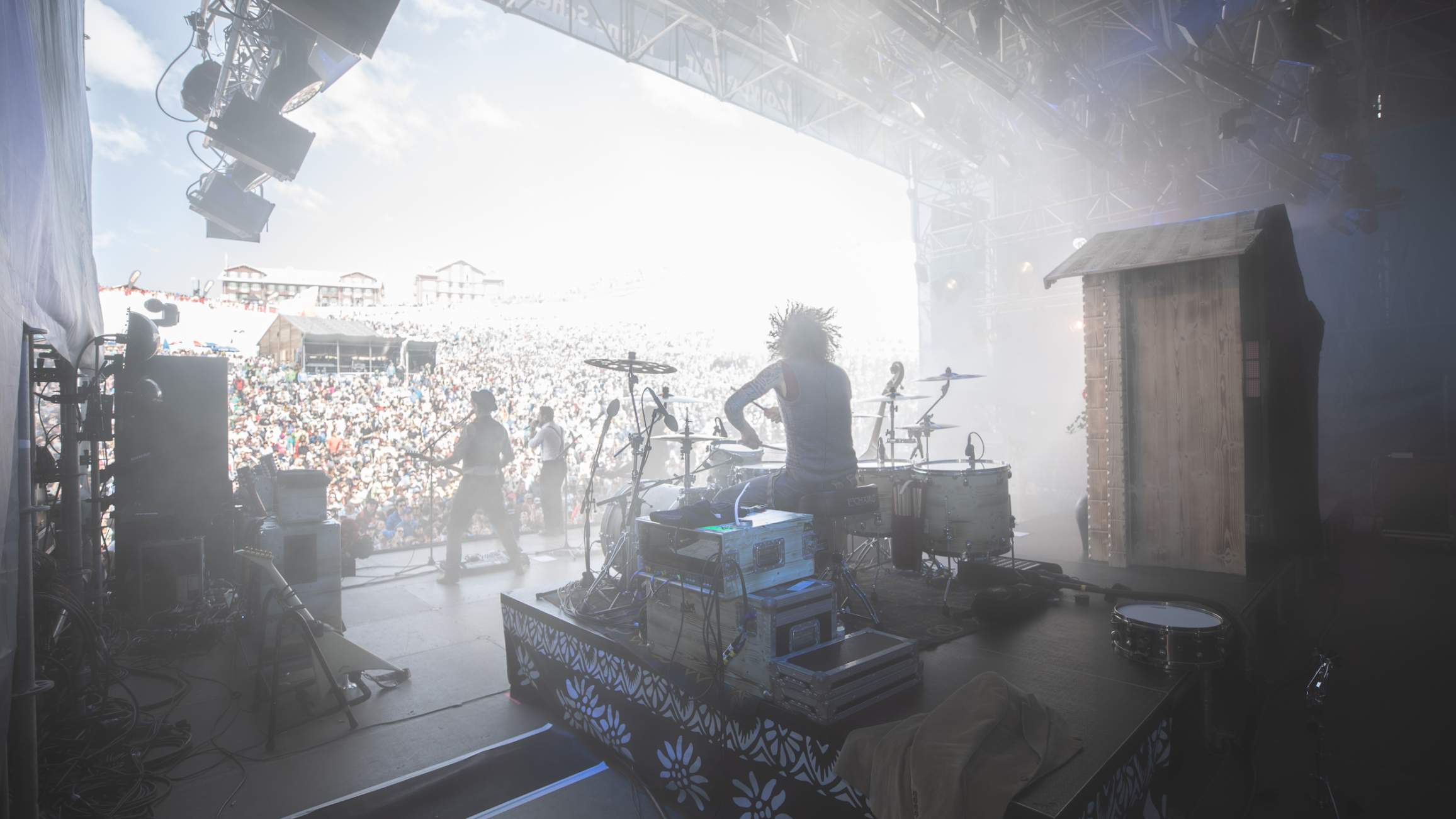 SnowpenAir 2018 Blick von der Buehne