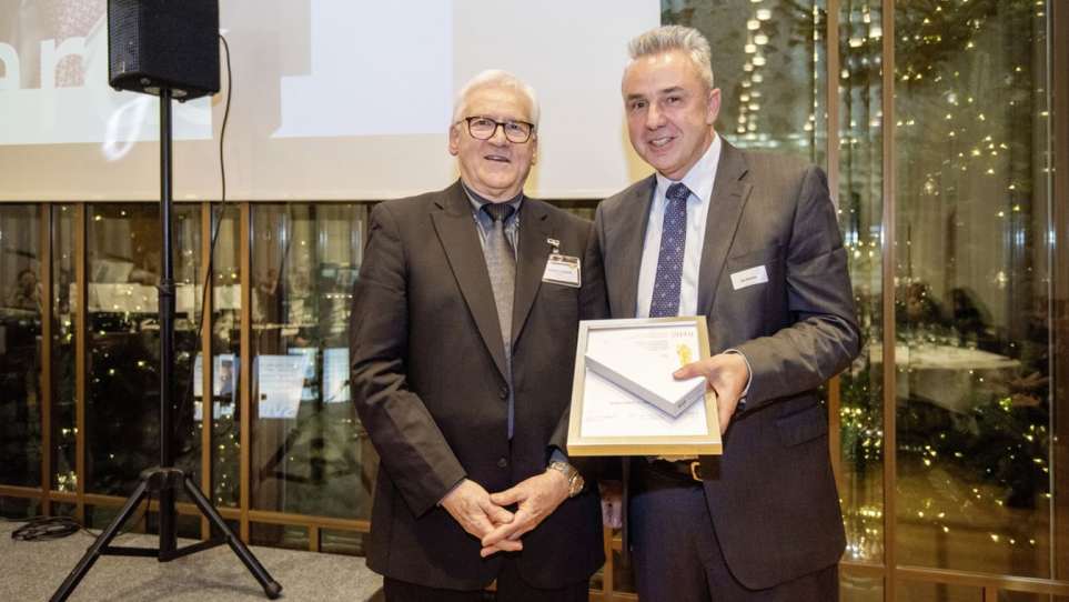 Verleihung SVIK 19 Daniel L Ambühl und Urs Kessler