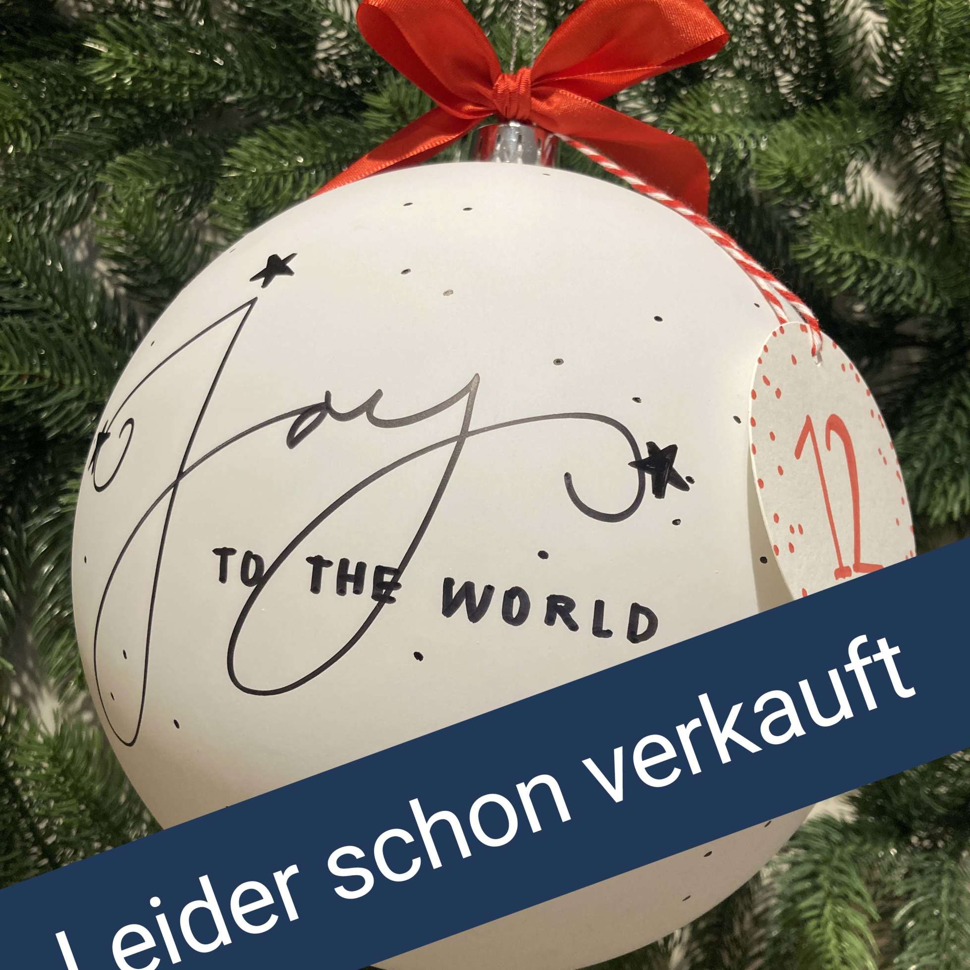 Jungfraubahnen Weihnachtskugel 12 verkauft