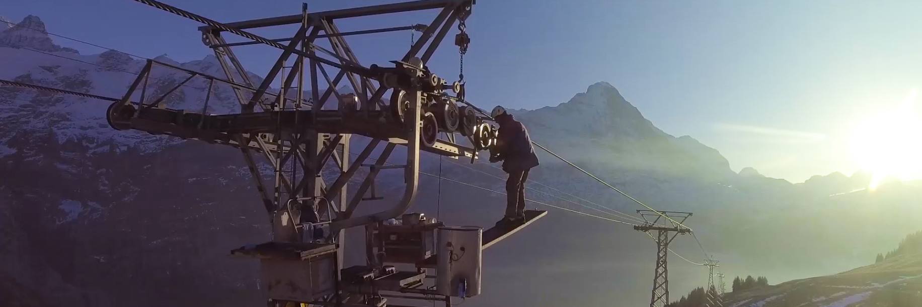 Seilbahnfachmann Seilbahnmechatroniker Jungfraubahnen