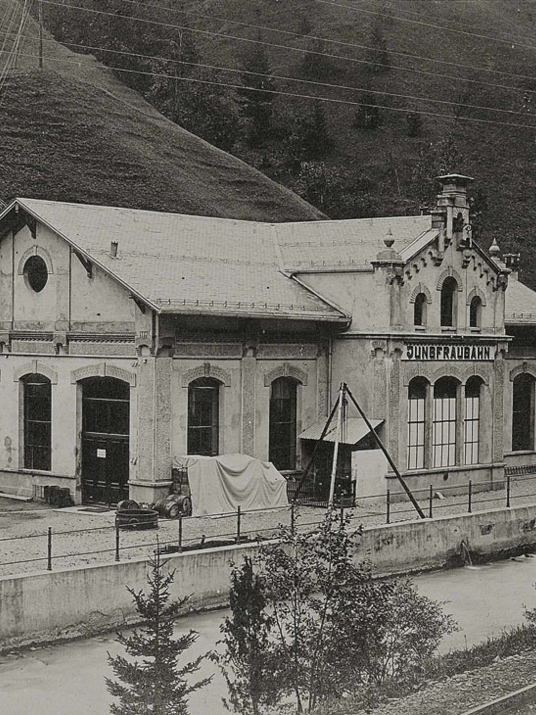 Bau der Jungfraubahn13