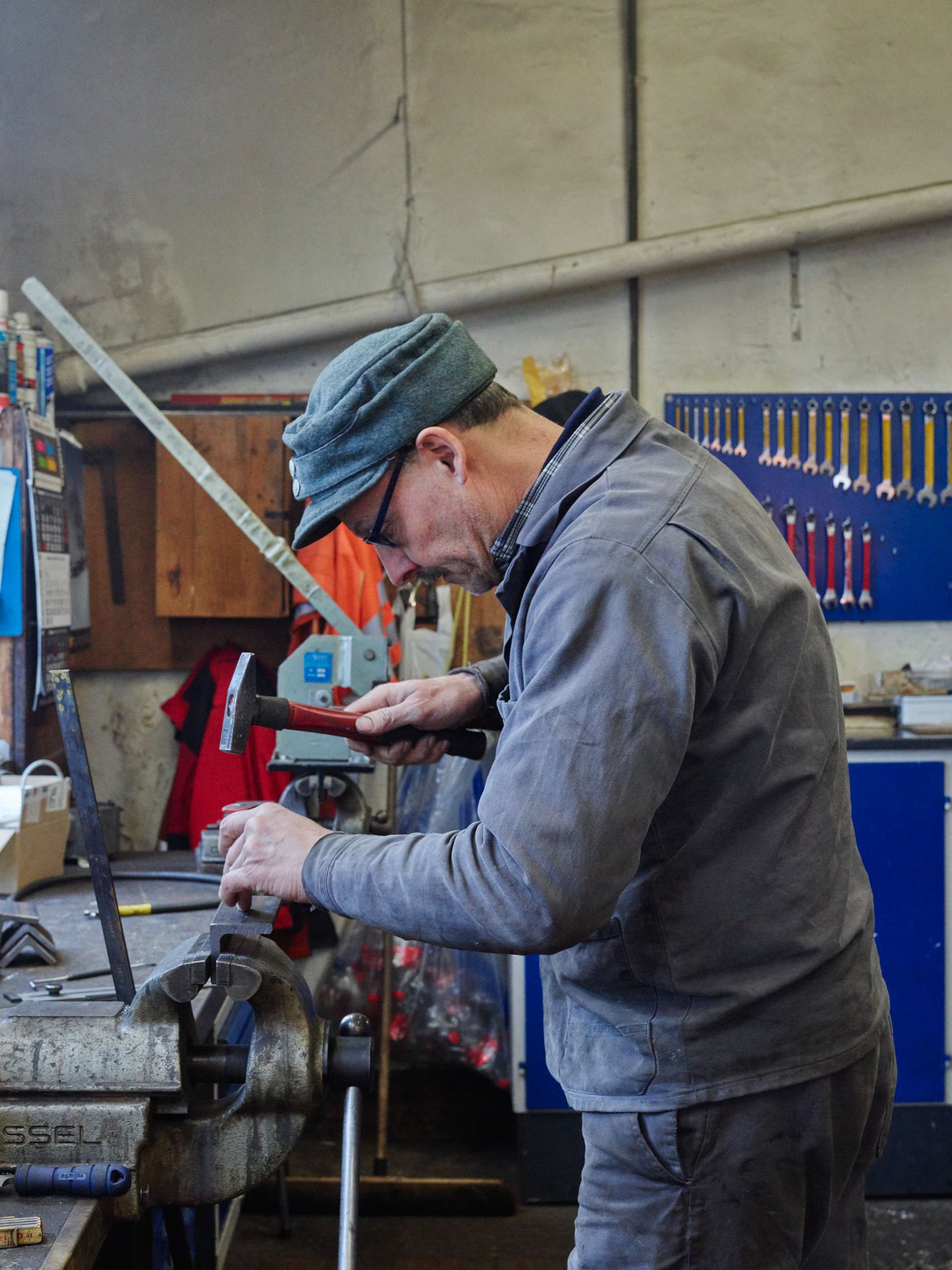 Schynige Platte Bahn Revision Rollmaterial Werkstatt Arbeiter