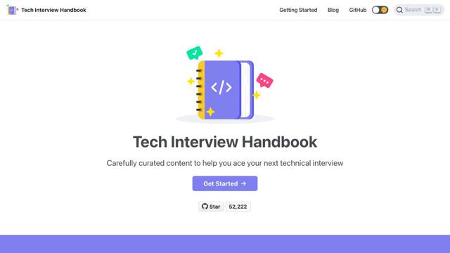 Tech Interview Handbook