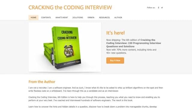 Cracking the Coding Interview