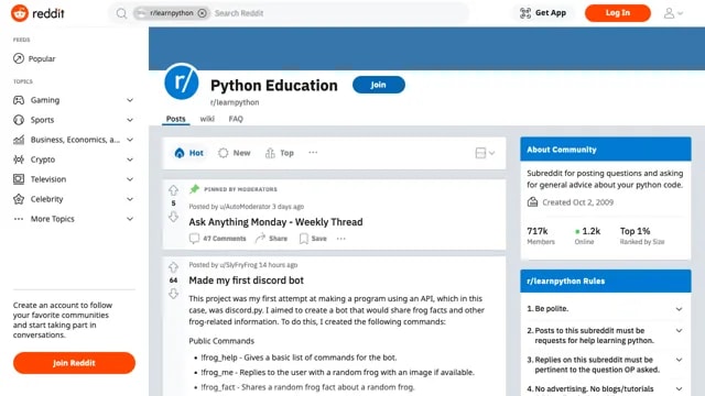 r/learnpython