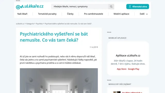 Návštěva psychiatra