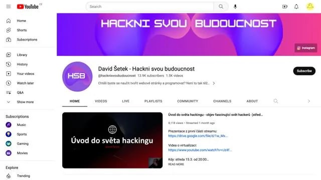 Hackni svou budoucnost (David Šetek)