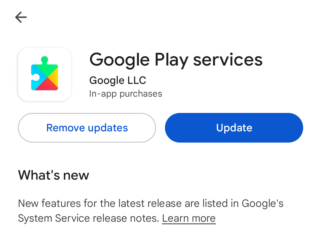 Google Play Services