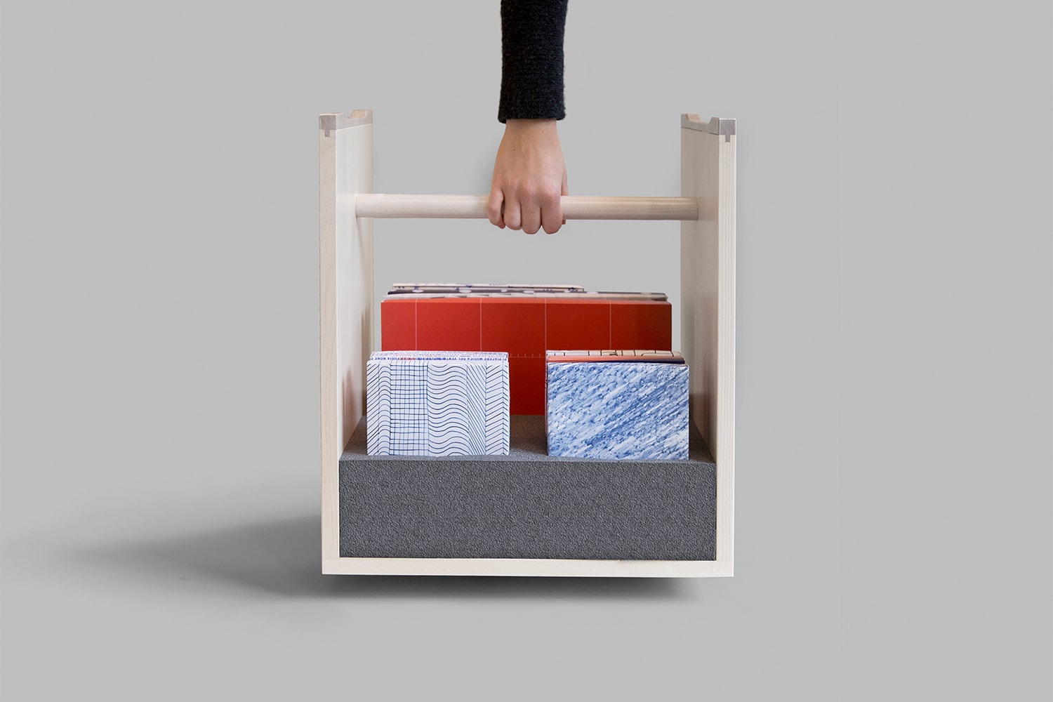 The Ulm Stool redesigned as a Toobox for the Kunsthalle Hamburg