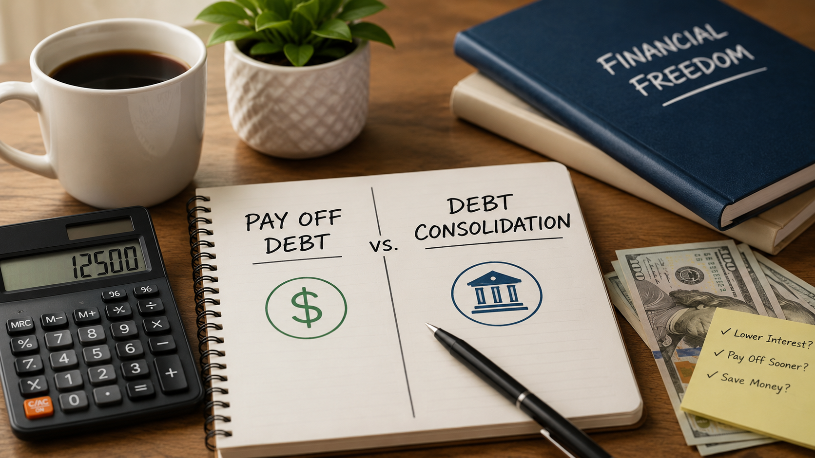 Debt Payoff vs. Debt Consolidation: Which Option Could Save You Thousands?