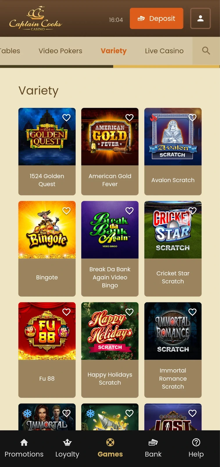 Captain Cooks Casino KYC Guide for the United Kingdom