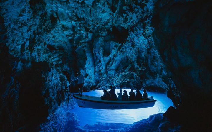 Blue cave