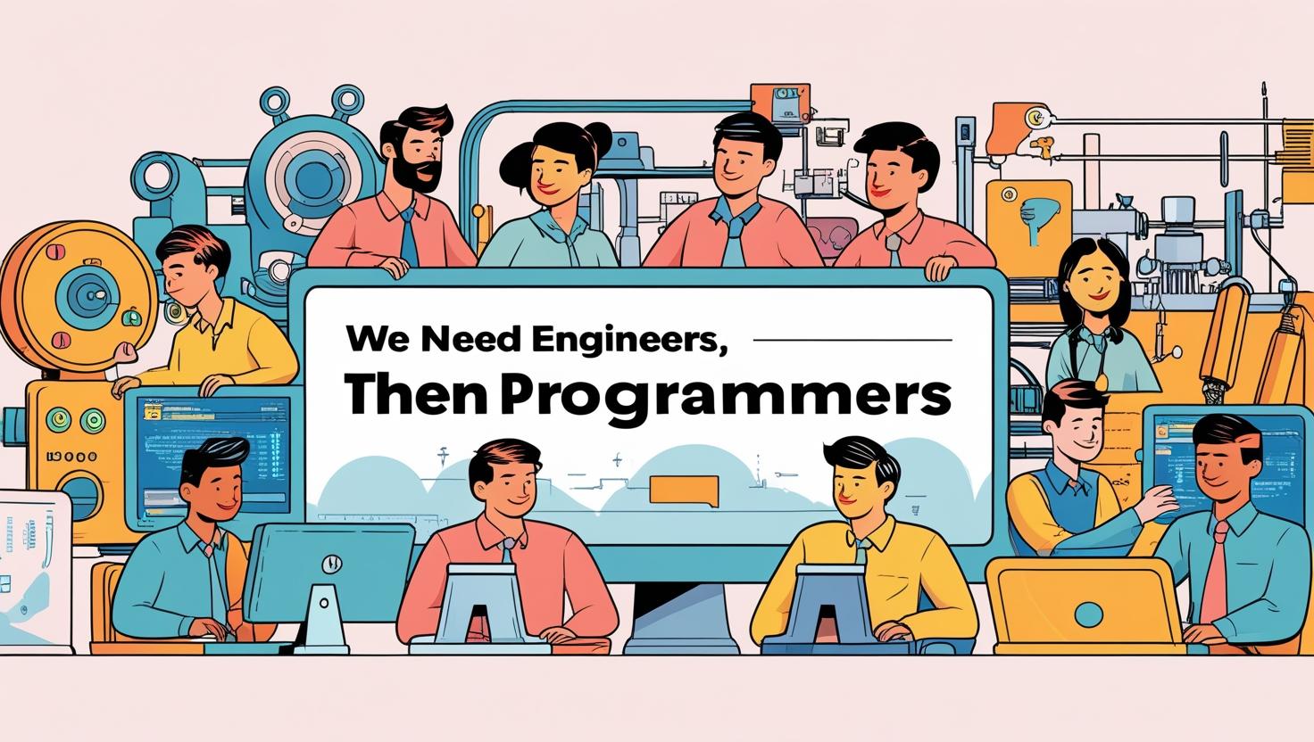 Why We Need Software Engineers More Than Programmers