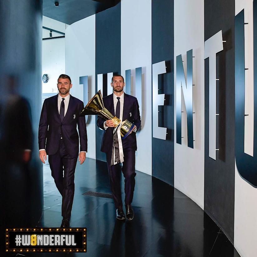 The Scudetto at the Juventus Museum