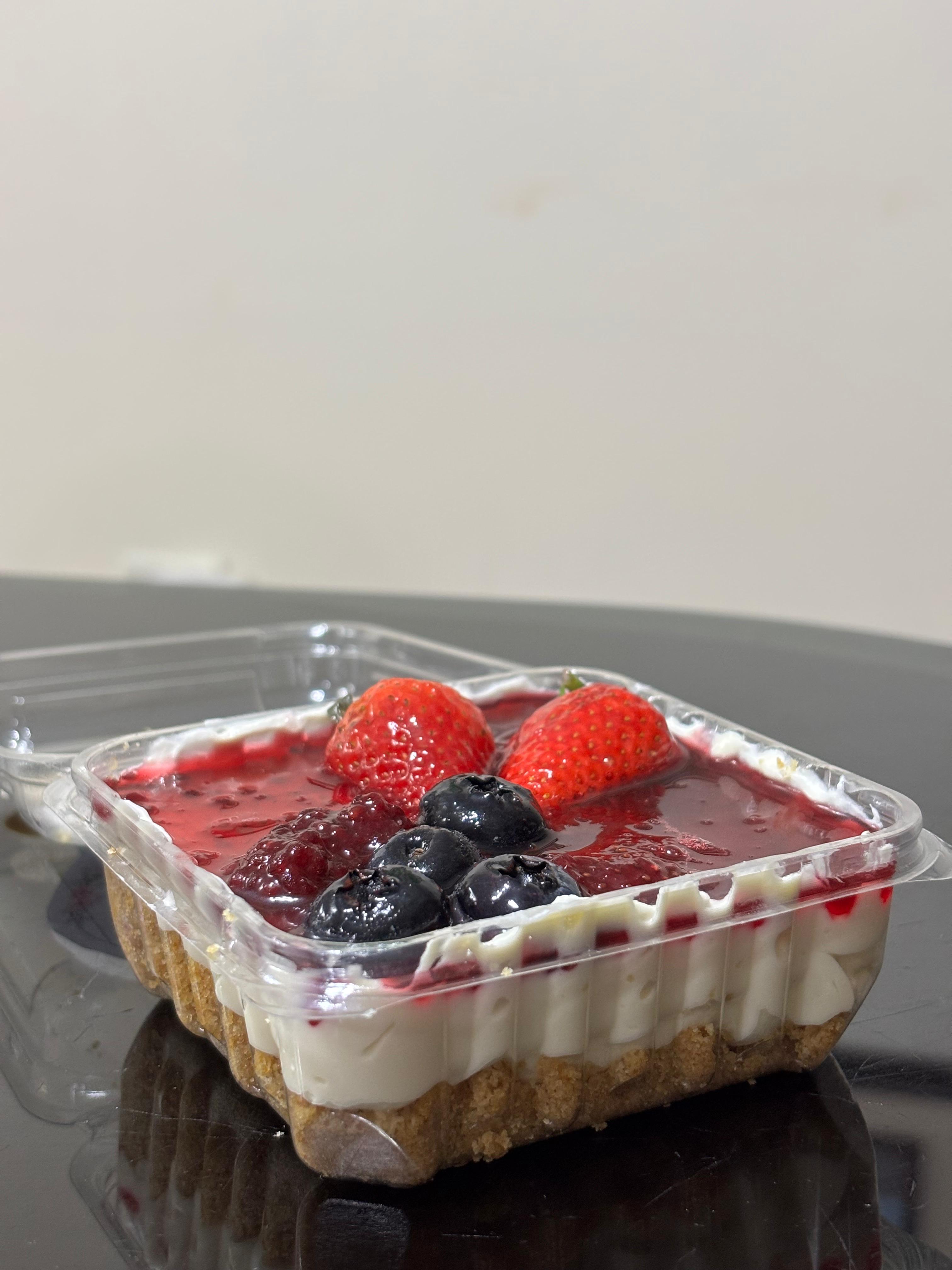 Cheesecake de frutos rojos