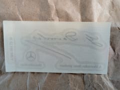 Daimler Signature Decal for front windscreen