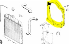 I'm after a plastic radiator shroud to fit my 1971 W114 250 sedan. I'm looking for one in…