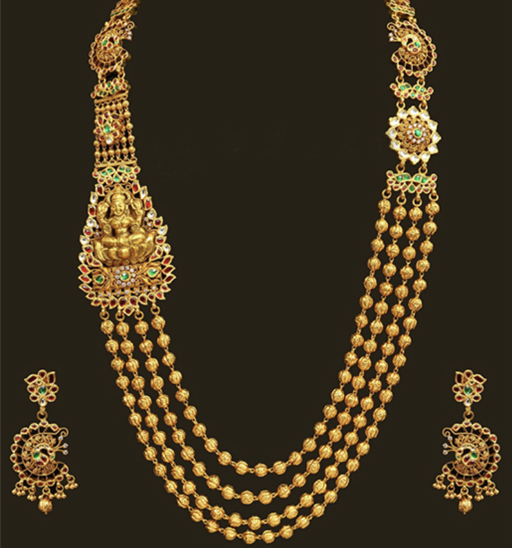 Gundla Haram — traditional jewellery of Andhra Pradesh