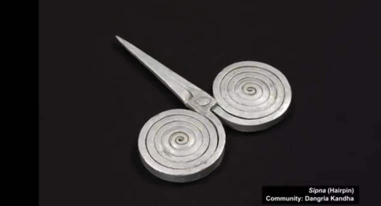 Sipna (Hairpin of Dongria Kandha) — traditional jewellery of Odisha