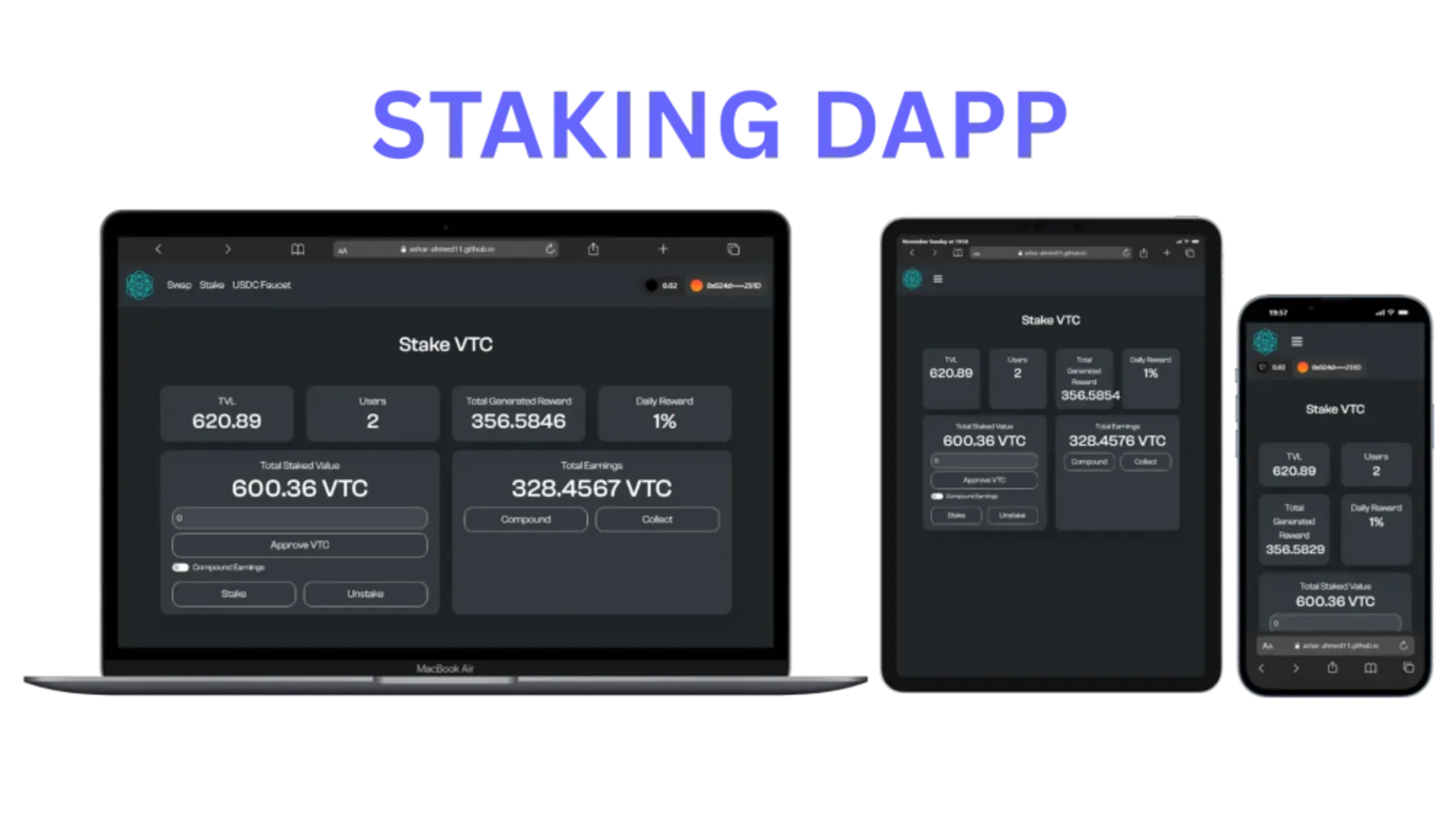 Staking DAPP
