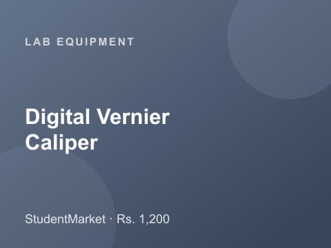 Digital Vernier Caliper