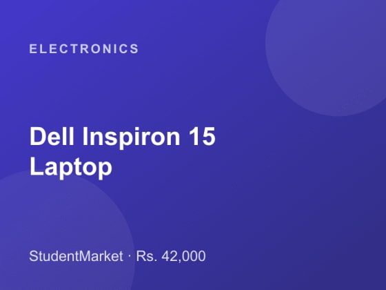 Dell Inspiron 15 Laptop