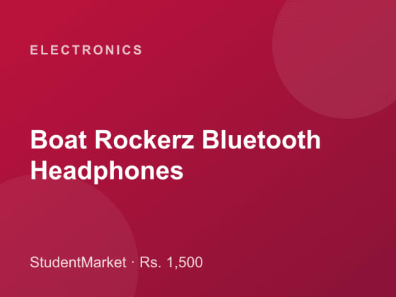 Boat Rockerz Bluetooth Headphones
