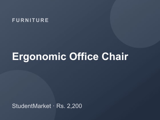 Ergonomic Office Chair