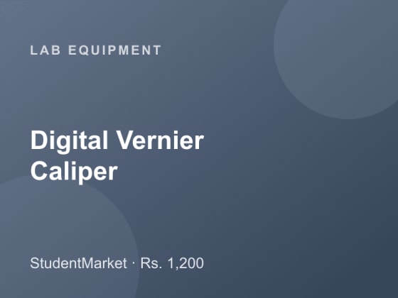 Digital Vernier Caliper