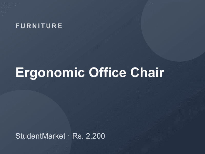 Ergonomic Office Chair — photo 1 of 1