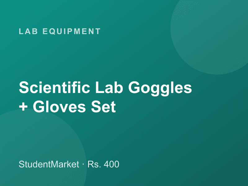 Scientific Lab Goggles + Gloves Set — photo 1 of 1