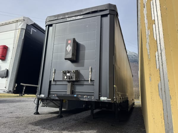 SEMI-REMORQUE LECITRAILER PLSC SURBAISSE AVEC COL DE CYGNE 1 essieux — photo 3
