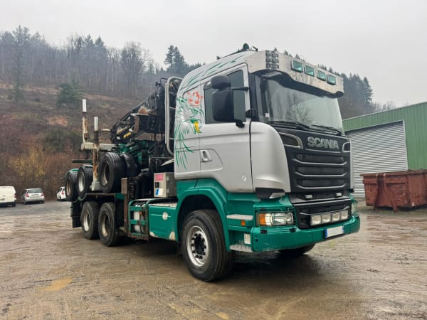SCANIA GRUMIER V8 R580 CA6X4EHZ Arrière Train Forestier DIEBOLT — photo 2