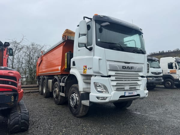 DAF CF 530 FAD 8x4 Benne BENALU EZ FILER Theam — photo 3