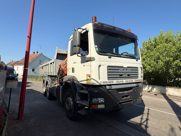 MAN TG360A 6X4 BRAS GUIMA S20 GRUE PALFINGER PK12000 — photo 2