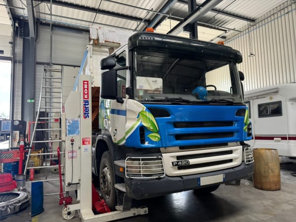 SCANIA 8x4 P420 Bi-Benne MEILLER — photo 2