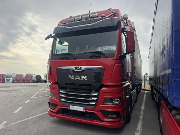 TRACTEUR MAN TGX 18.520 ADR + PTO — photo 2