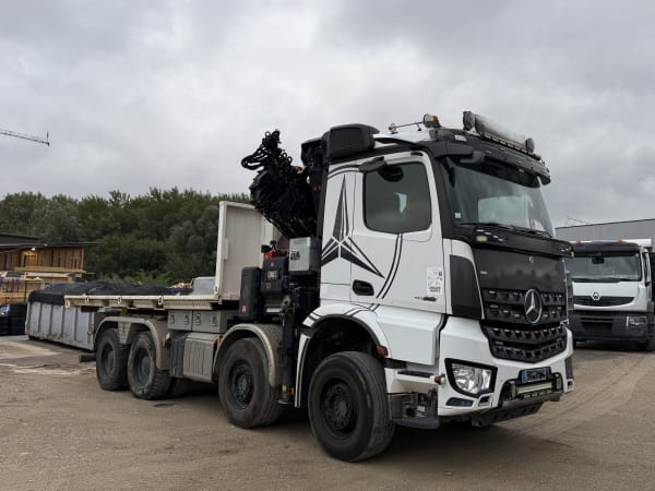 MERCEDES AROCS 4158 8*4 AMPLIROLL GRUE — photo 2