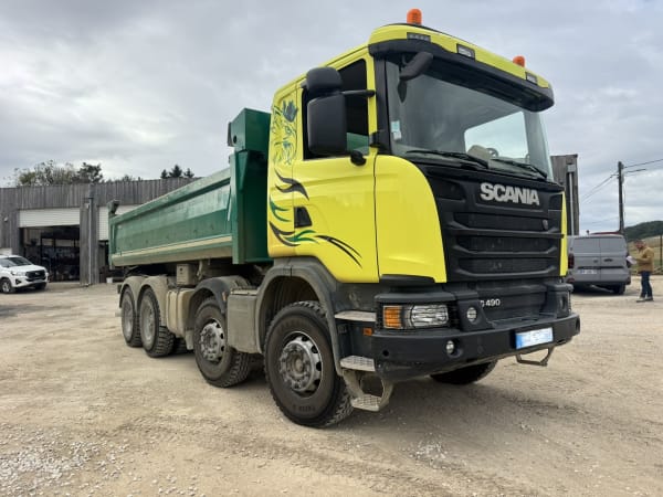 SCANIA 8X4  BI-Benne MEILLER Porte arrière hydraulique — photo 3