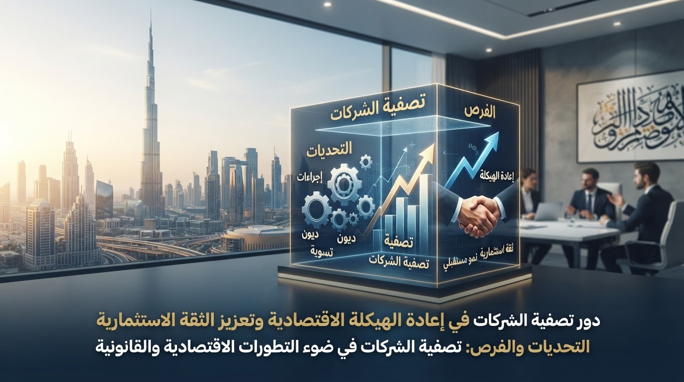 استراتيجية تصفية الشركات كأداة أساسية لتحقيق الاستدامة والشفافية في بيئة الأعمال بالإمارات
