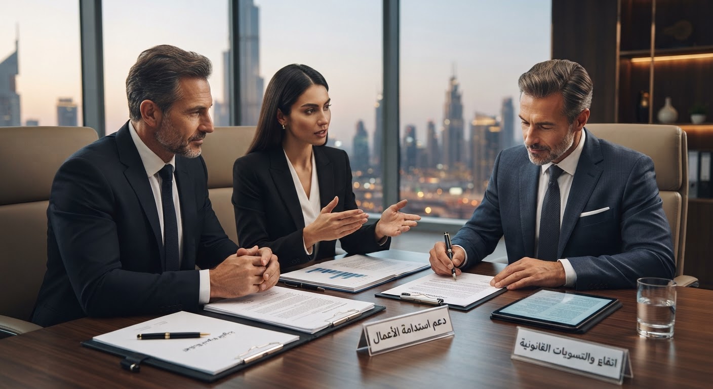 استراتيجيات التفاوض والتسوية القانونية لضمان استقرار الشركات وتحقيق المنافع التجارية