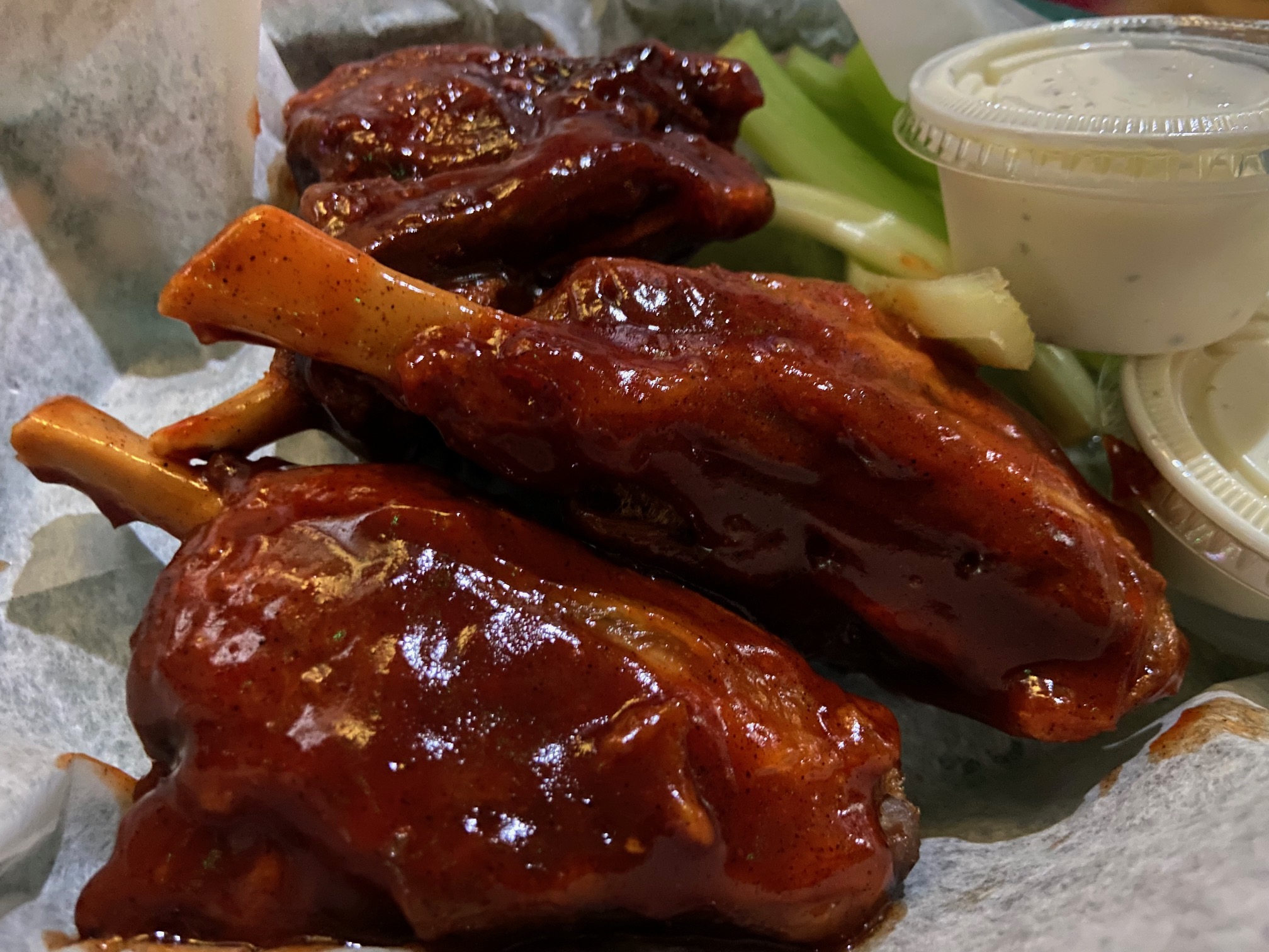 Saucy ribs