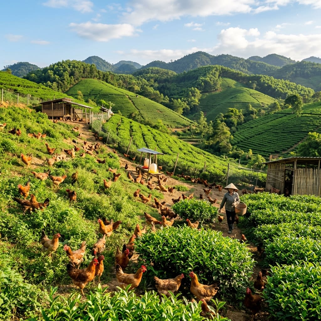 Gà Khỏe - Thịt Ngon - Trứng Sạch