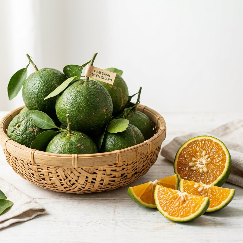 Cam Sành Hữu Cơ Tuyên Quang
